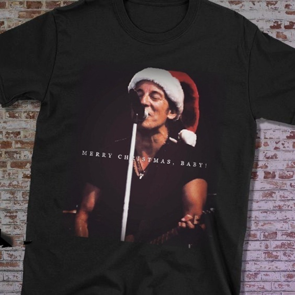 Bruce Springsteen Christmas T-Shirt Holiday Gift